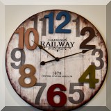 D01. Caledonian Railway clock. 